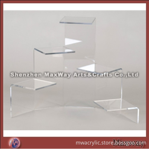 Clear Finely Designed Acrylic/Plexiglass Shoes Display/Holder Stand